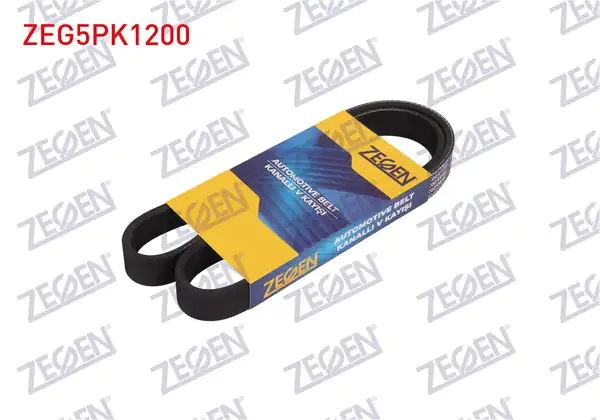 ZEGEN ZEG5PK1200 | Kanallı V Kayışı 5pk1200 Renault Clio II 1 4 16v 1 5 dCi Kango 1 5 dCi Megane II 1 4 16v 1 6 16v 1 5 dCi Modus