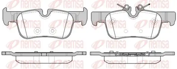 REMSA 1573-00 | Fren Balatası