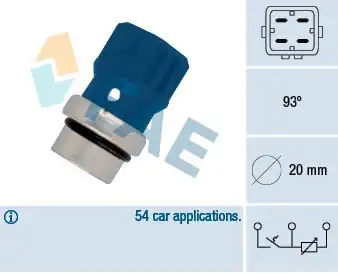 FAE 34330 | Hararet Müşürü T4 ACV 2 5 TDI 91 03