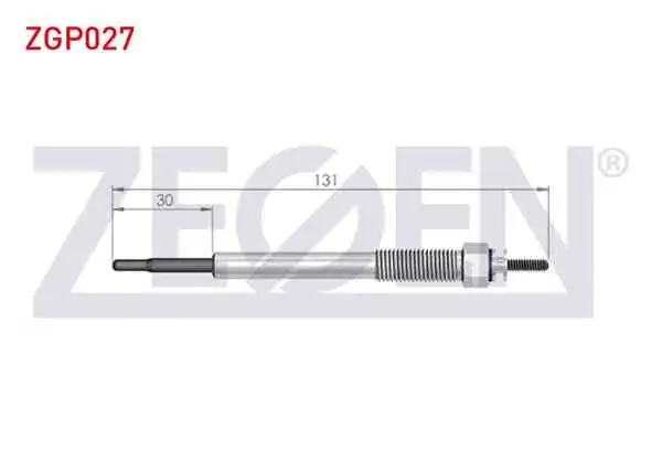 ZEGEN ZGP028 | Kızdırma Buji 11V Hyundai Accent | 10 Adet