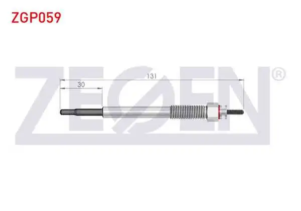 ZEGEN ZGP059 | Kızdırma Buji 5,4V Hyundai Accent | 10 Adet