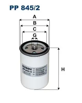 Filtron Flt Pp 845 2 Yakıt Filtresi Mazot Filtresi 2549866