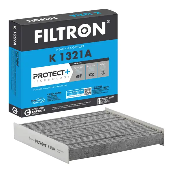 FILTRON K1321A | Dacia Duster 2 / Clio IV / Captur / Clio 5 / Logan MCV / Sandero 2-3 Polen Filtresi Karbonlu