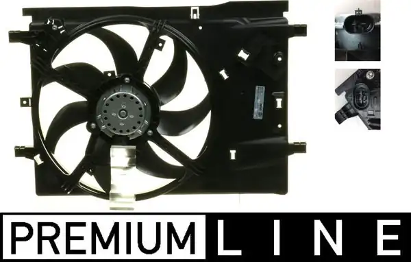 Mahle CFF 183 000p Fan Motoru Citroen Nemo Peugeot Bipper Fiat Fiorino 1 4 08