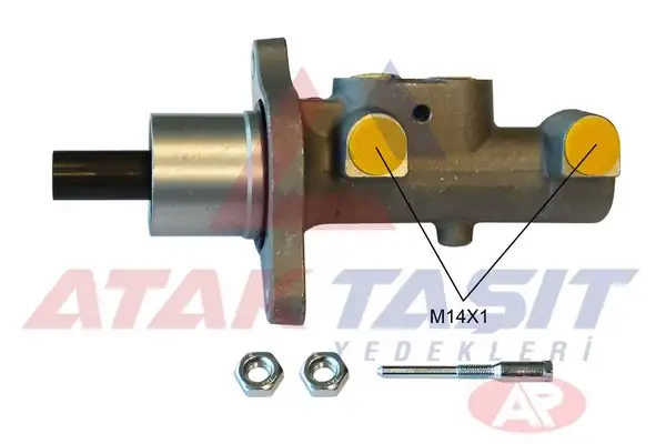 AP 262521 | Fren Anamerkez Alüminyum 25 4mm Ford Focus II 1 4i 1 6i 1 6 TDCI 1 6 Ti VCT 2004 2011 C Max İ 1 6i 1 6 TDCI 2007 2011