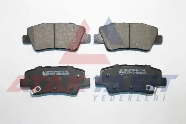 AP 05P2219 | Fren Balata Arka Tel Delikli Hyundai Accent