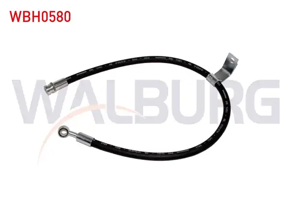 WALBURG WBH0580 | Fren Hortumu Arka Sağ ABS li 570mm Hyundai Sonata III 1998 2001 2 Adet