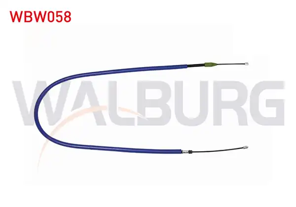 WALBURG WBW058 | El Fren Teli Arka Sağ Diskli Renault Scenic İ Ja 1 4i 16v 1 6 16v 1 9 Dtı 1999 2003