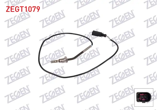 ZEGEN ZEGT1079 | Egzoz Sıcaklık Sensörü Egt Audi A4 B7 2 0 TDI 16v 2004 2008