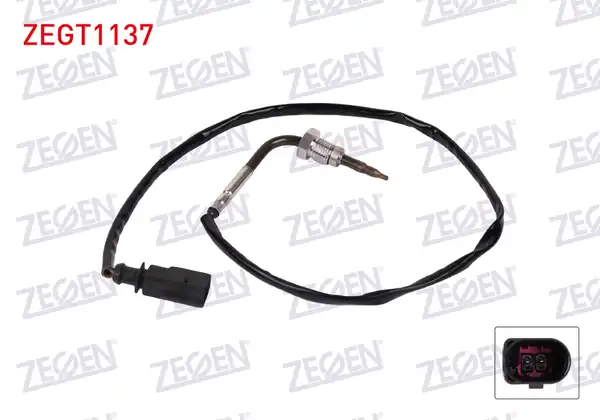 ZEGEN ZEGT1137 | Egzoz Sıcaklık Sensörü Egt Volkswagen Passat B8 2 0 TDI 4motion 2017 2020 Tiguan 2 0 TDI 4motion 2017 2020