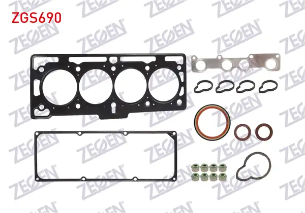 ZEGEN ZGS690 | Motor Takım Conta Keçeli Logan Sandero 1 4 1 6