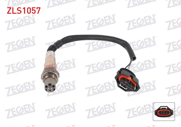 ZEGEN ZLS1057 | Lambda Oksijen Sensörü 300 mm Opel Corsa C 1 0 1 2 Z10xe Z12xe 2000 2006 Agila A H00 1 2i 16v Z12xe 2000 2007
