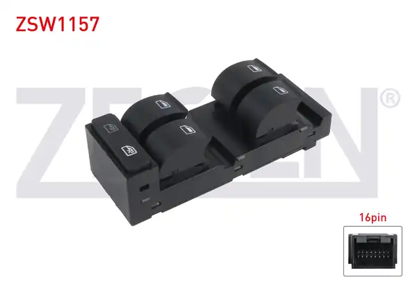 ZEGEN ZSW1157 | Cam Açma Anahtar Grup 16 Pin Audi A3 A6 1996 2004