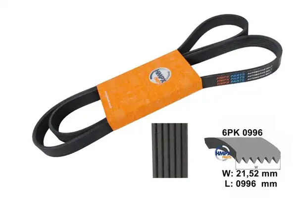HMPX PARTS 6PK-0996 | Vantilatör Kayışı Polo Cordoba Fabia 1 4 TDI AMF BNV BNM