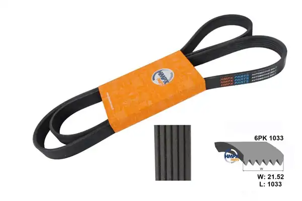 HMPX PARTS 6PK-1033 | Vantilatör Kayışı Golf3 Polo 1 6 AEE