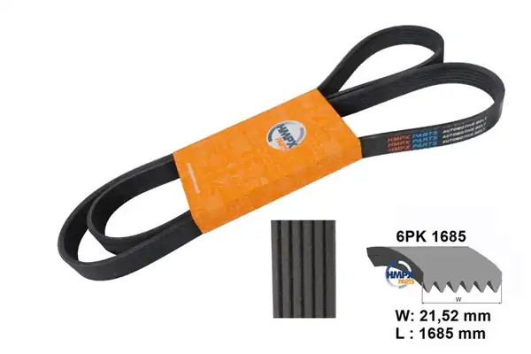 HMPX PARTS 6PK-1685 | Vantilatör Kayışı Ac Transit 12 2 2 TDCI 155ps FWD