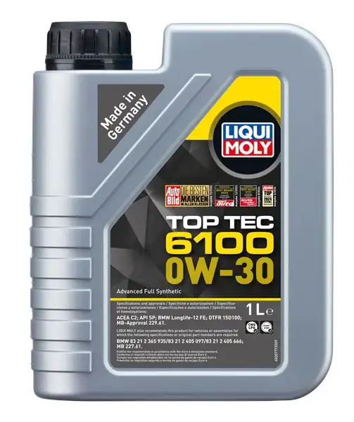 LIQUI MOLY 20777 | Top Tec 6100 Motor Yağı 0w 30 1litre Koli 6 Adet 6 Adet
