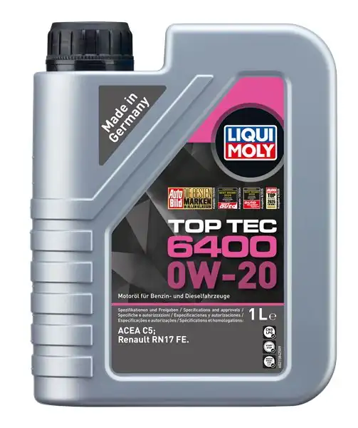 LIQUI MOLY Top Tec 6400 0w20 Motor Yağı 1 Litre 21584