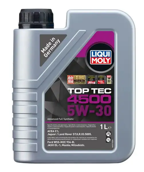 LIQUI MOLY 2317 | Top Tec 4500 Motor Yağı 5w 30 1litre Koli 6 Adet 6 Adet