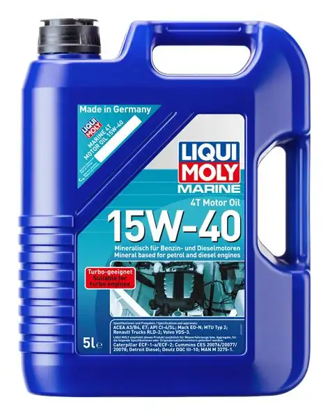 LIQUI MOLY 25016 | Marine 4t Motor Yağı 15w 40 5l Koli 4 Adet 4 Adet