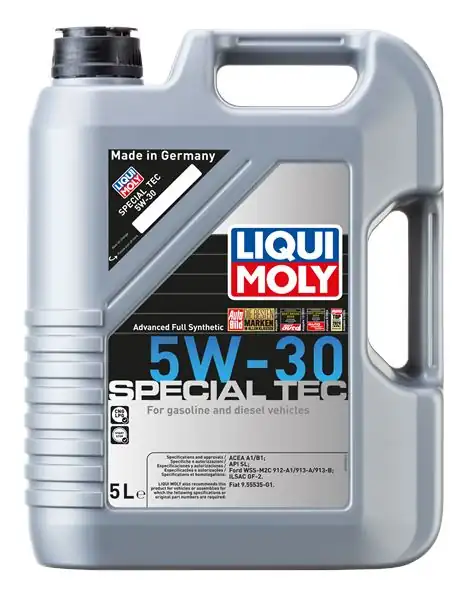 LIQUI MOLY 9509 | Motor Yağı Special Tec 5w 30 5 L Acea A1 B1 Api Sl Ford 4 Adet