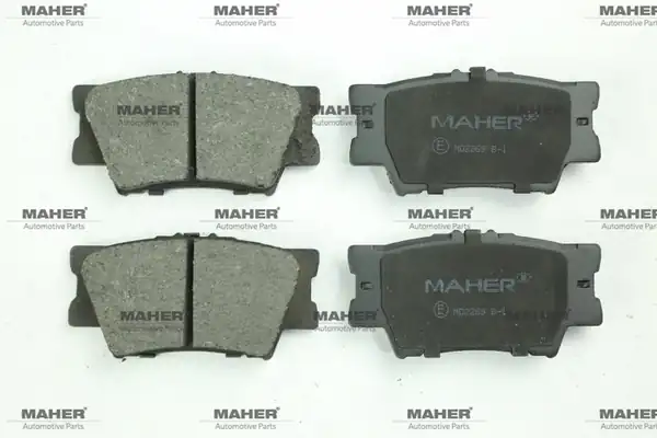 MAHER 00216 | Fren Balata Rav 4 06 15 Camry 06 11 Yaris 06 Disk Arka 1 Adet