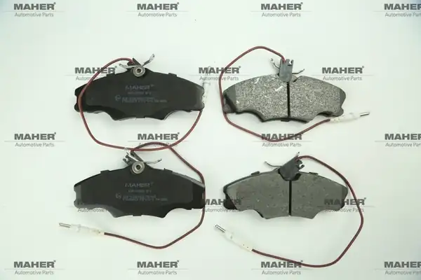 MAHER 00522 | Fren Balata 406 95 04 Fişli Ön