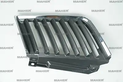 MAHER 06890 | Panjur L 200 10 14 Sol Krom Çerçeve Ortasi Siyah