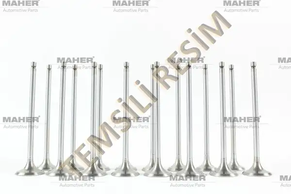 MAHER 10208 | Subap Takım Starex Kmy 2600 Std IN 4 Ölçü 42x8x132 Ex 4 Ölçü 36x8x132