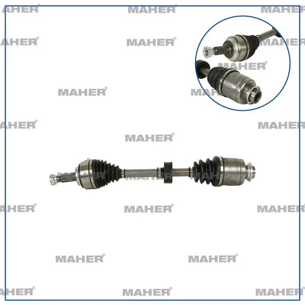 MAHER 15487 | Aks Komple Ön Civic 06 Uzun M T Fd6 Sağ