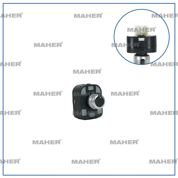 MAHER 15903 | Düğme Ayna Ayar A6 Q7 05 10