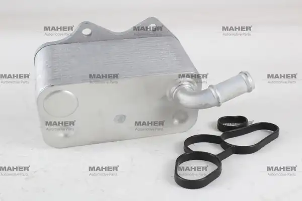 MAHER 17209 | Yağ Soğutucusu A4 A6 Passat 04 09 BLR Bvy Bgp Bpj 2 0 FSI 2 0 TFSI Contalı