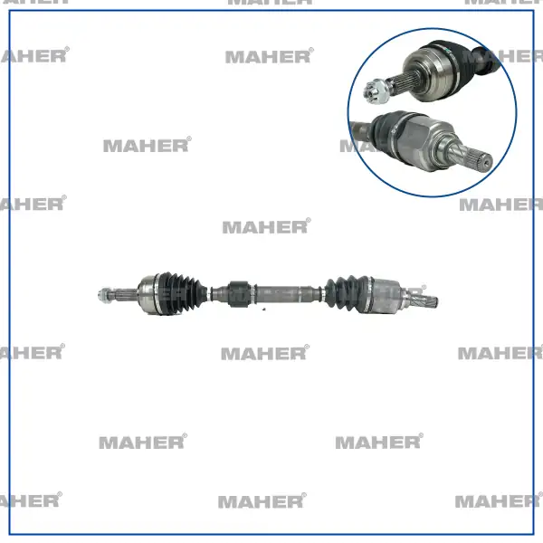 MAHER 18479 | Aks Komple Ön Megane IV 16 Sol 1 5 dCi 1 2tce 1 3tce M T 742mm
