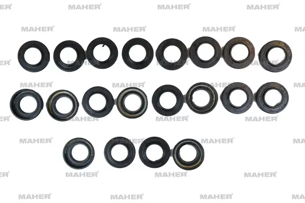 MAHER 18645 | Keçe Enjektör Accent 09 11 Era Getz 10 11 Rio 10 11 Cerato 06 09 Dizel 1 5 D4fa Euro 5 20 Adet