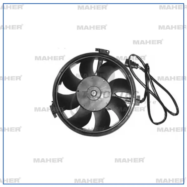 MAHER 19157 | Fan Radyatör Passat A4 A6 01 05 ALZ AWT AVF 1 6 1 8 T 1 9 TDI Sağ 300w 280mm