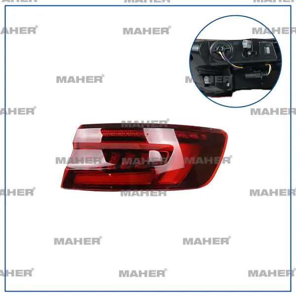 MAHER 36174 | Stop Lambası A4 15 17 Ledli Dış Sağ