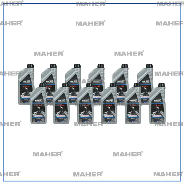 MAHER 39410 | Şanzıman Yağı ATF Dsg VW Audi Ford Renault Psa Volvo 1lt 12 Adet