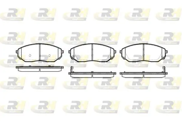 ROADHOUSE 21041.02 | Fren Balatası Sorento Jc 08 02 -