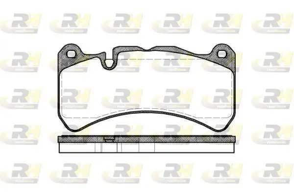 ROADHOUSE 21192.00 | Fren Balatası CLK Coupe Cabrio C209 A209 06 02