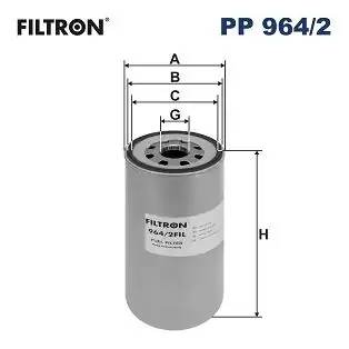 FILTRON PP964-2 | Yakıt Volvo Fh 12 Fh 16 Fh II New Fh 2013 Fm