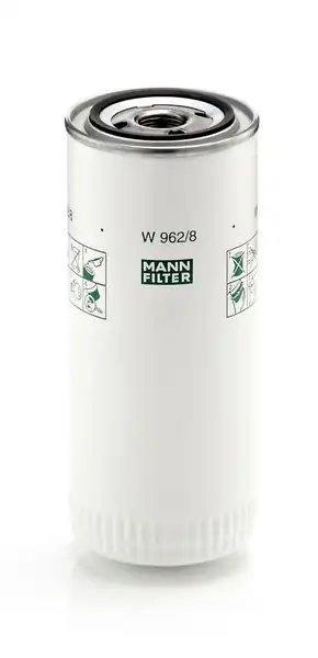 MANN W962-8 | Yağ Filtresi Daf 65 93 98 F1100 86 90 F1300 78 90 F1700 86 95