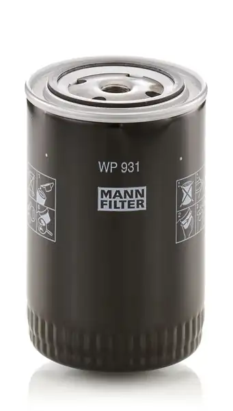 MANN WP931 | Yağ Filtresi Fiat 1100 1900 61 69 1500 2300 62 70