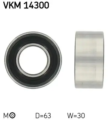 SKF VKM14300 | Triger Gergi Rulmanı 63x30 Ford Transit 2 4 D 77 86 2 4 D 77 85