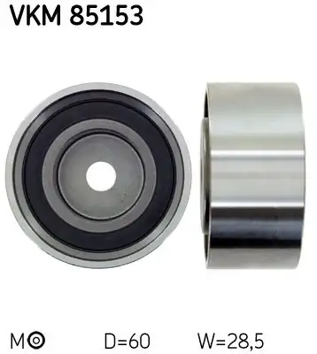 SKF VKM85153 | Gergi Rulmanı Triger Rulmanı 60mm Hyundai Accent 1 5 95 05 Kia Ceed 2 0 06 12