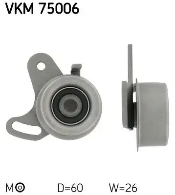 SKF Vkm 75006 Eksantrik Gergi Rulmanı Accent 1 3 Benzin 2000