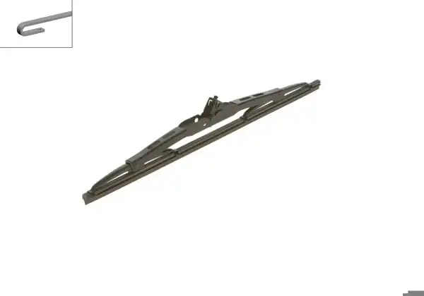 BOSCH 3397004755 | Arka Silecek Twin 340mm W639-168