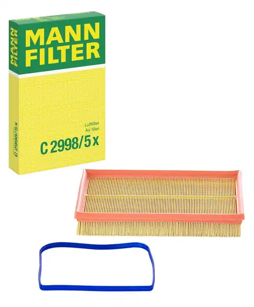 MANN C2998-5X | Volkswagen Polo 1 4 BBY BBZ BKY Hava Filtresi Golf IV Bora Caddy III