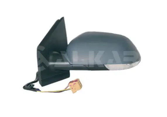 ALKAR 6113111 | Dış Dikiz Aynası Sol Elektrikli Asferık Isıtmalı Astarlı Sinyalli 7 Pin Volkswagen Polo 2005 2009