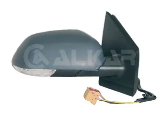 ALKAR 6114111 | Dış Dikiz Aynası Sağ Elektrikli Asferık Isıtmalı Astarlı Sinyalli 7 Pin Volkswagen Polo 2005 2009