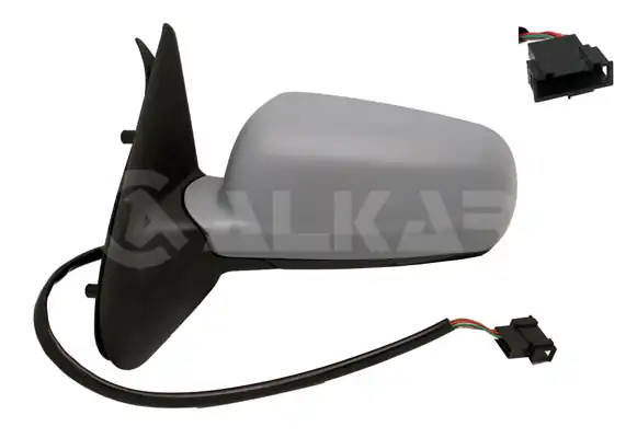 ALKAR 6125070 | Dış Dikiz Aynası Sol Elektrikli Asferık Isıtmalı Astarlı 5 Pin Seat Cordoba 1999-2002